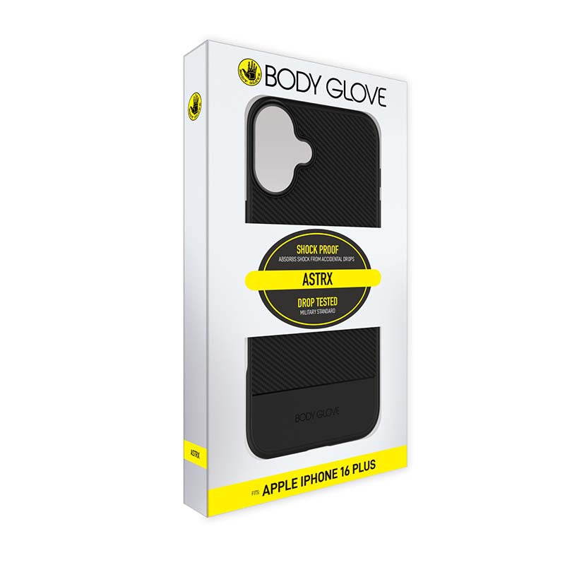 Body Glove Apple iPhone 16 Plus Astrx Case - Black - Black
