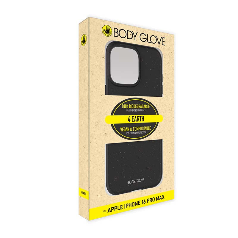 Body Glove Apple iPhone 16 Pro Max 4Earth Bio Case - Black - Black