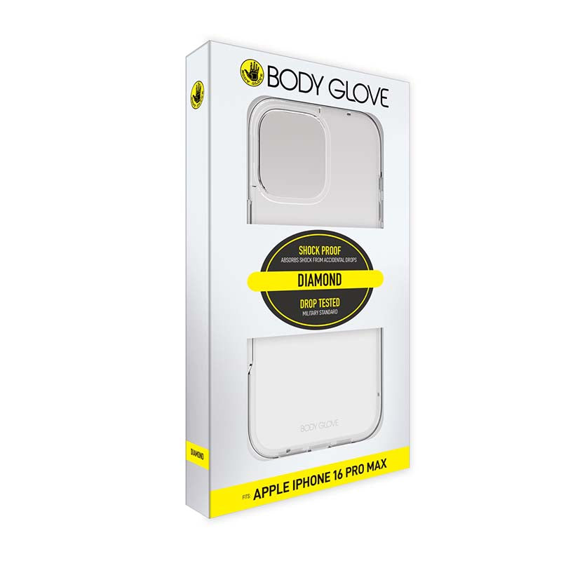 Body Glove Apple iPhone 16 Pro Max Diamond Case - Clear - Clear