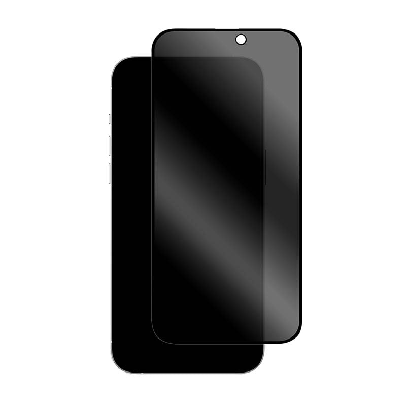 Body Glove Apple iPhone 16 Pro Max Privacy Tempered Glass Screen Protector - Black - Black