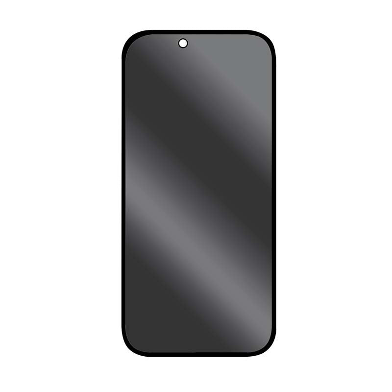 Body Glove Apple iPhone Air Privacy Tempered Glass Screen Protector - Black - Black