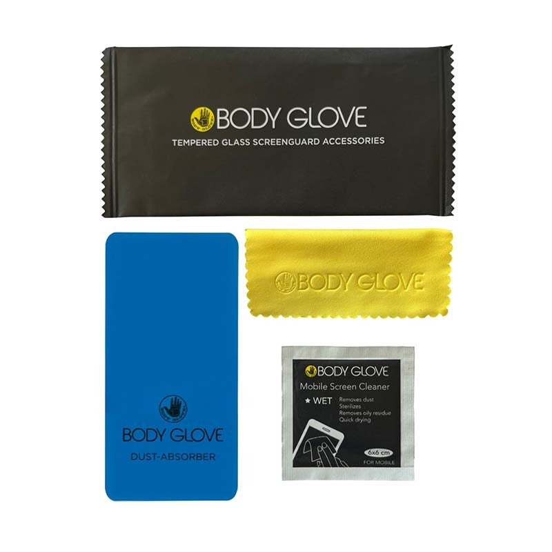 Body Glove Apple iPhone Air Tempered Glass Screen Protector - Black - Black