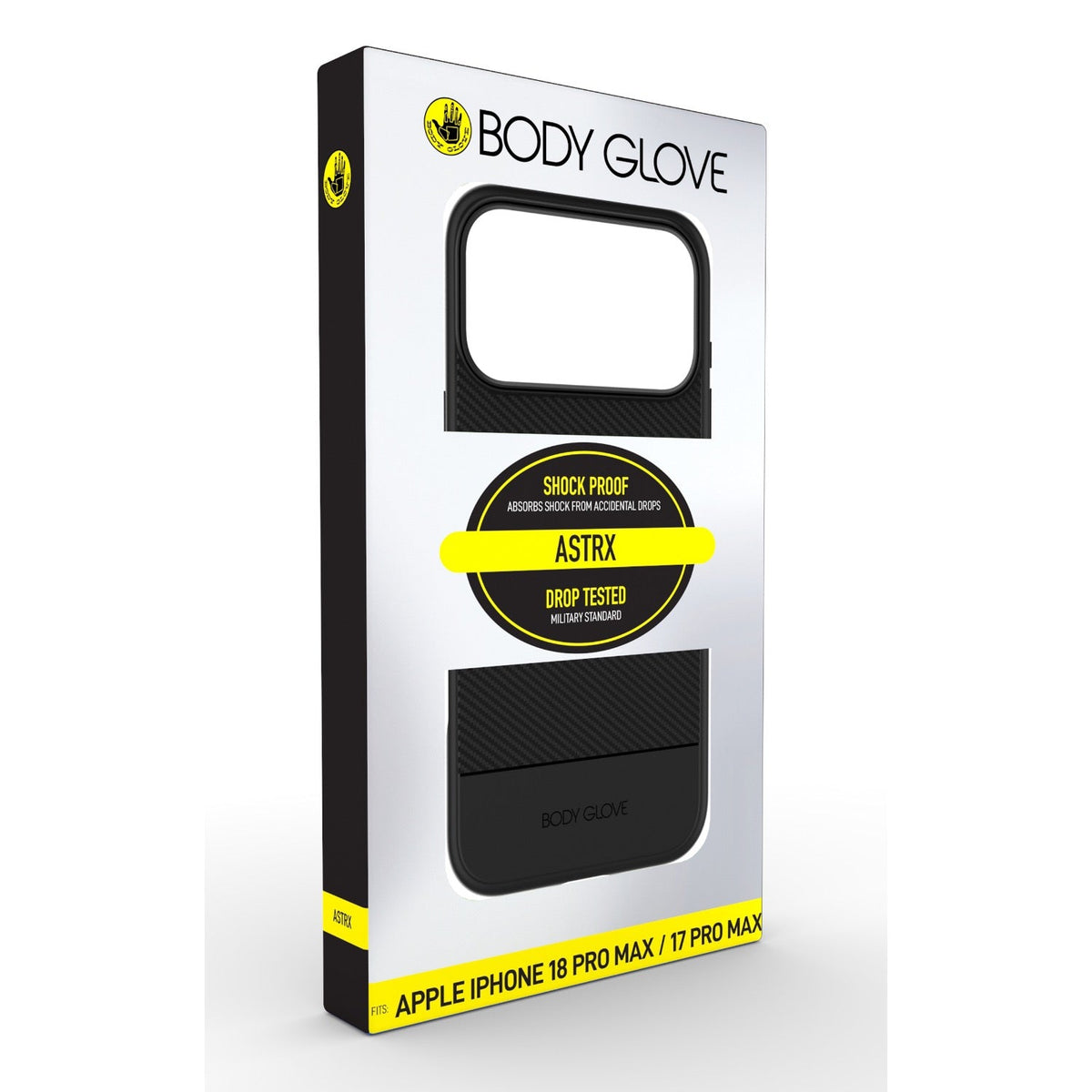 Body Glove Astrx Case For Apple iPhone 18 Pro Max / 17 Pro Max - Black - Black
