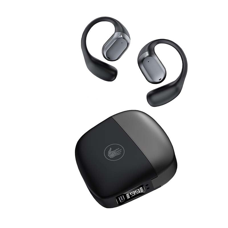 Body Glove Dawny Over-Ear Wireless Bluetooth Earphones - Black - Black
