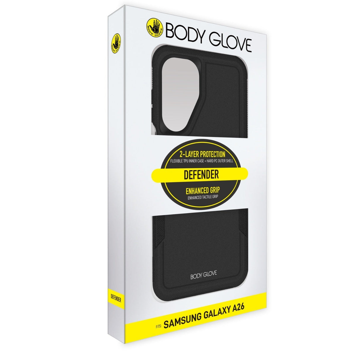 Body Glove Defender Case Samsung Galaxy A26 - Black - Black