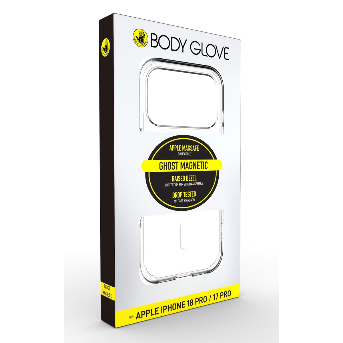 Body Glove Ghost Magnetic Case For Apple iPhone 18 Pro / 17 Pro - Clear - Clear