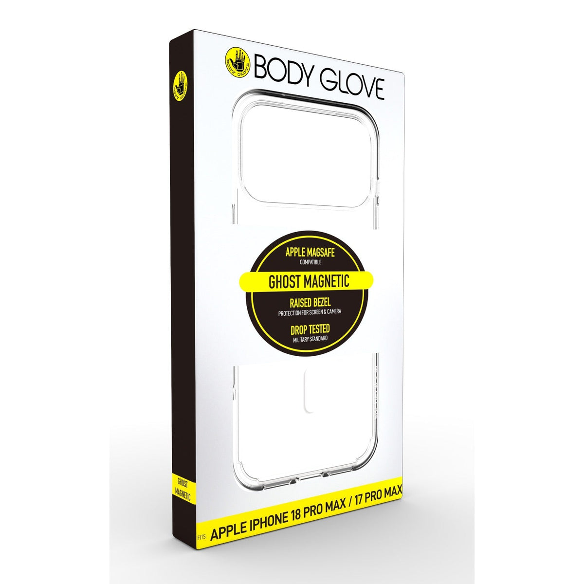 Body Glove Ghost Magnetic Case For Apple iPhone 18 Pro Max / 17 Pro Max - Clear - Clear