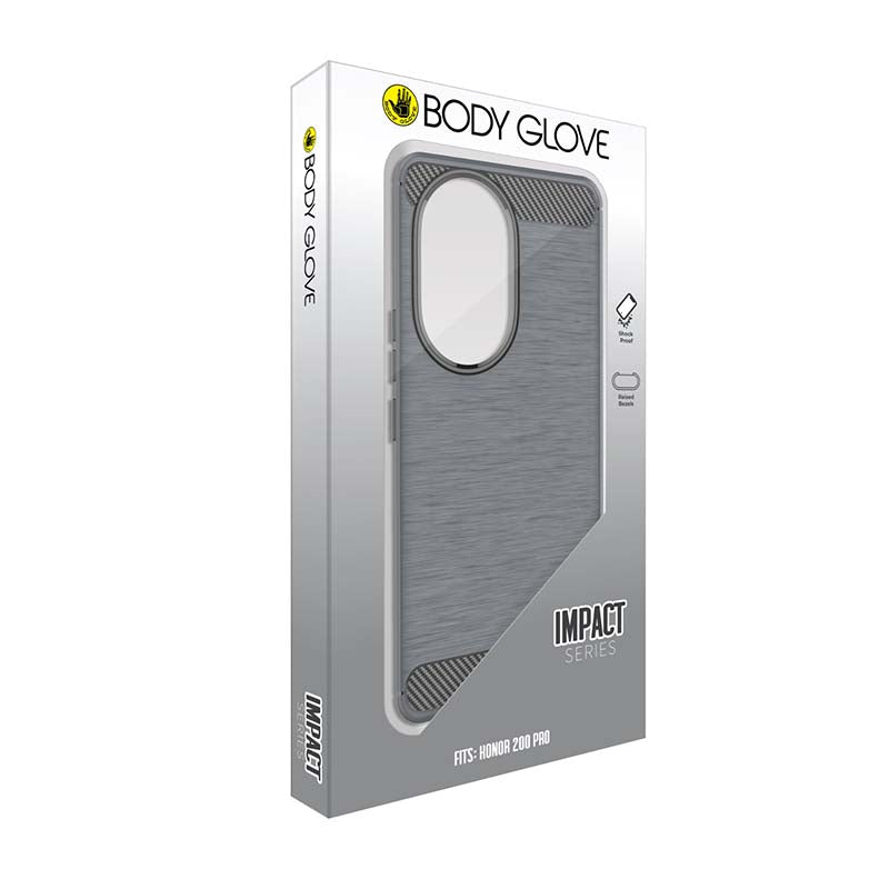 Body Glove Honor 200 Pro Impact Case - Black - Black