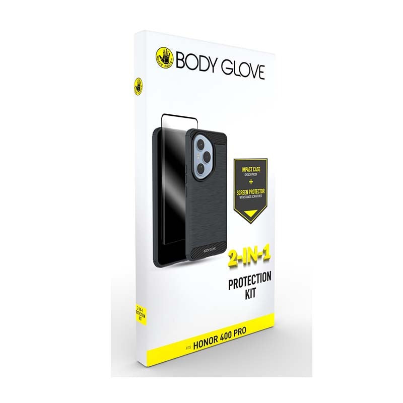 Body Glove Honor 400 Pro 2-In-1 Protection Bundle - Black