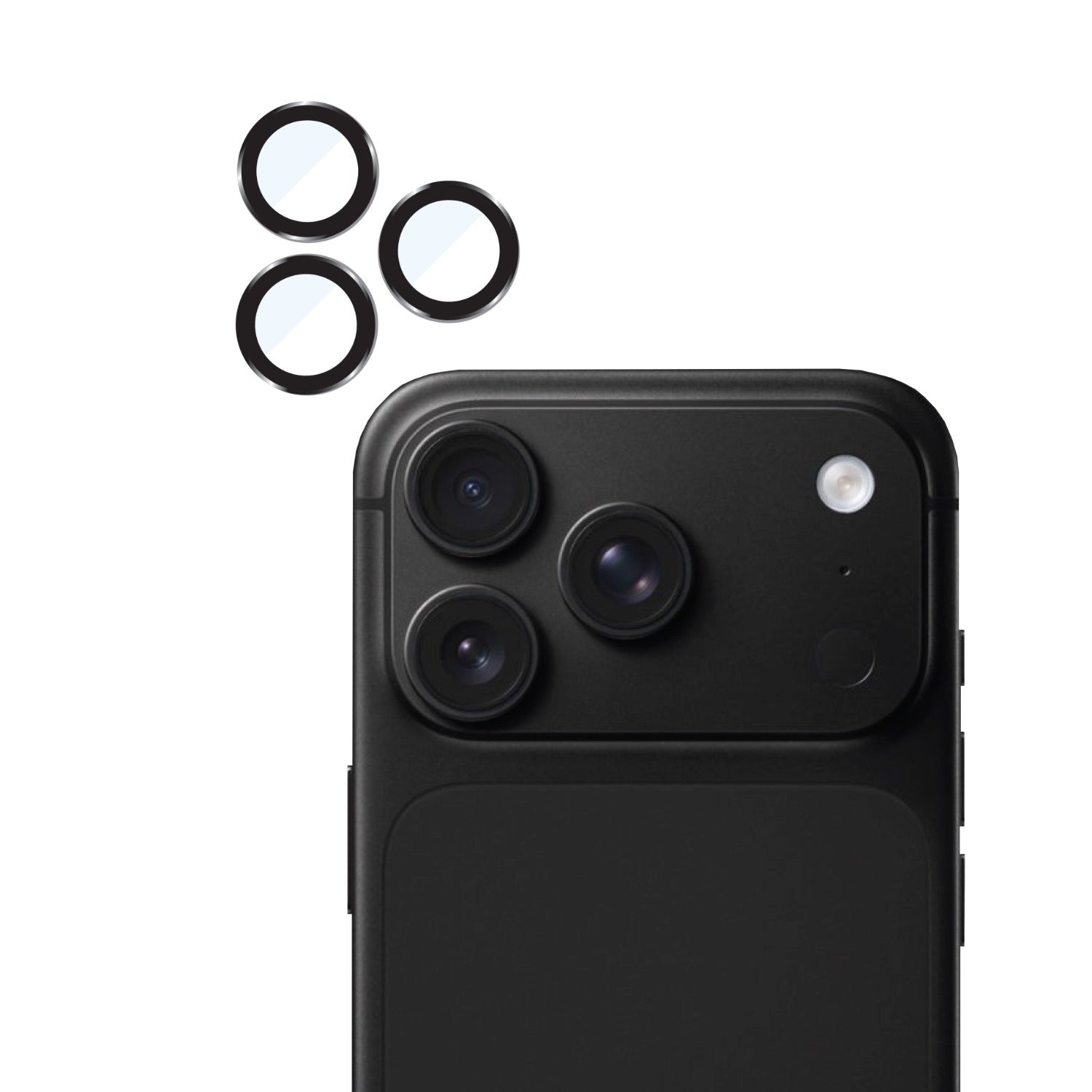Body Glove Individual Lens Protectors For Apple iPhone 18 Pro / 18 Pro Max - Black Border - Black Border