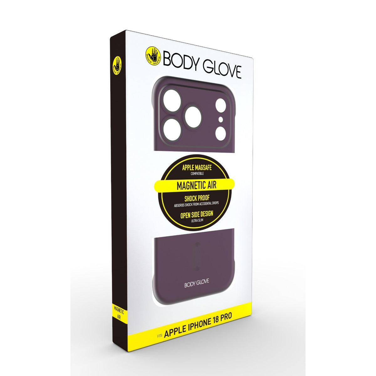 Body Glove Magnetic AirCase For Apple iPhone 18 Pro - Purple - Purple
