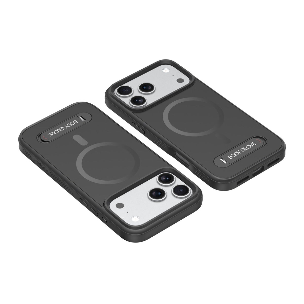 Body Glove Magnetic Tank Case With Stand Apple iPhone 18 Pro / 17 Pro - Black - Black