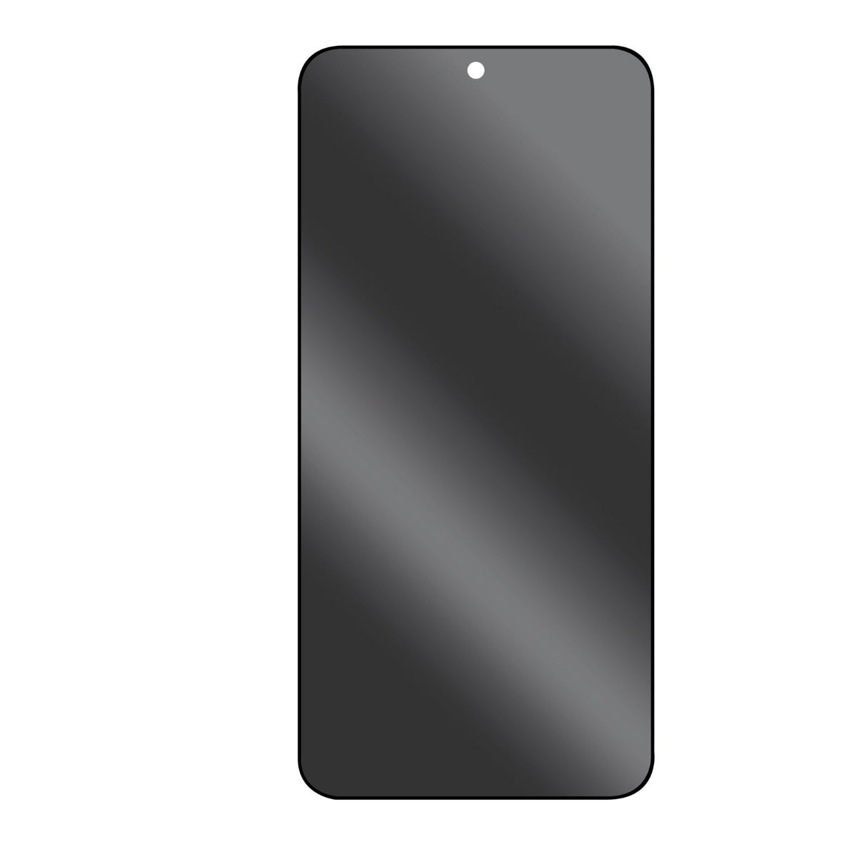Body Glove Privacy Tempered Glass Screen Protector for Samsung Galaxy S25 - Black Border - Black Border