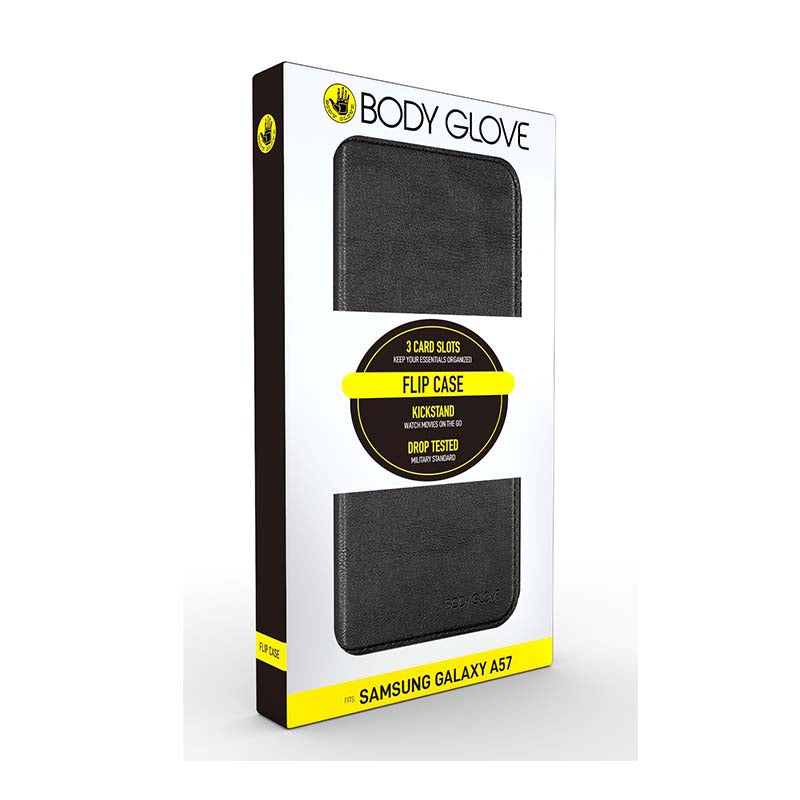 Body Glove Samsung Galaxy A57 Flip Case - Black - Black