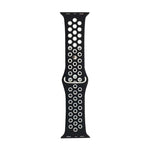 Body Glove Silicone Watch Strap Apple Watch Series 7 / 8 (41mm) - Black / White - Black / White