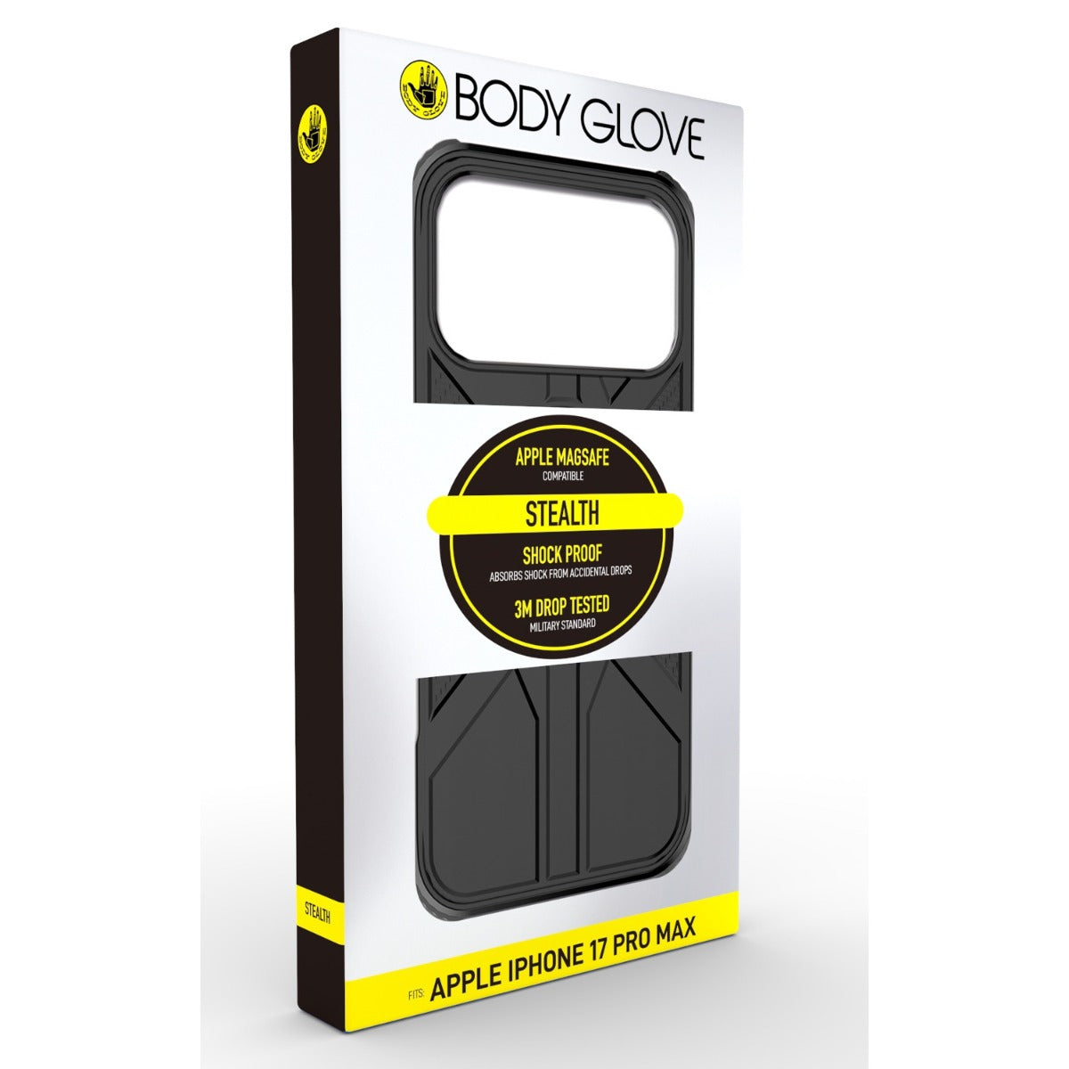 Body Glove Stealth Magnetic Case Apple iPhone 17 Pro Max- Black - Black
