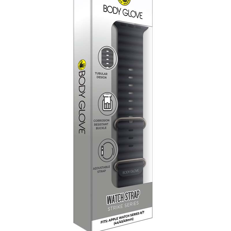 Body Glove Strike Apple Series Watch Strap 7/8(44/45/49) - Black