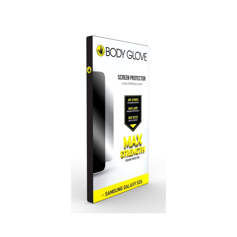 Body Glove Ultra Tempered Glass Screen Protector Samsung Galaxy S26 - Clear - Clear