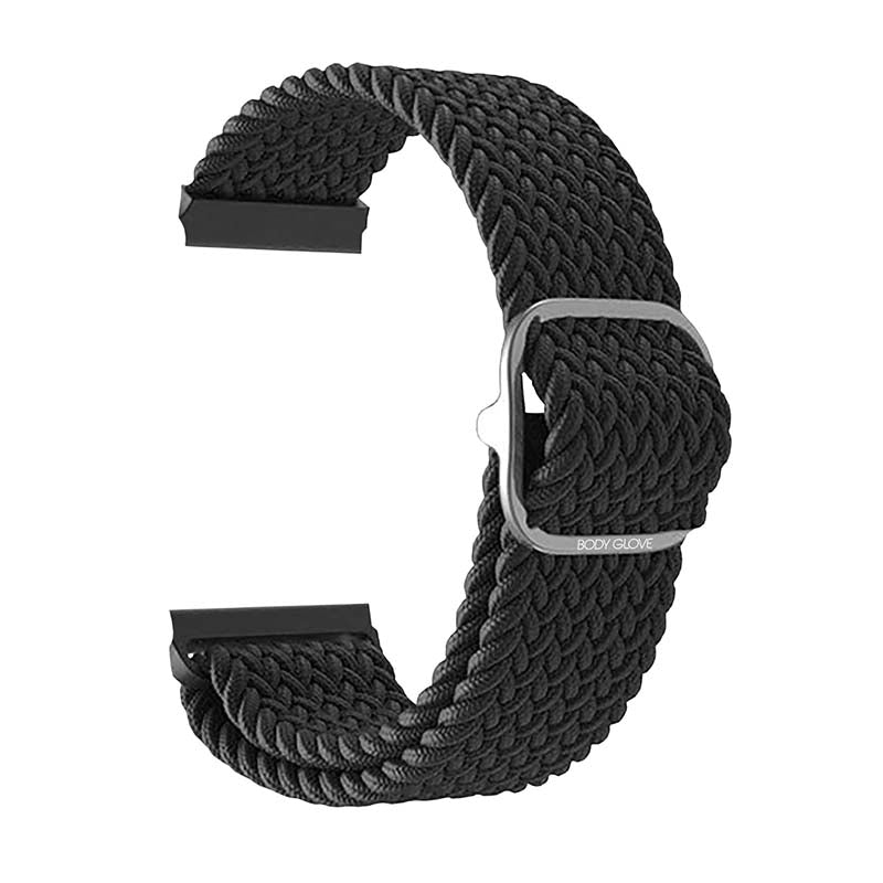Body Glove Weave Watch Strap Samsung Galaxy Watch 6 / 5 / 4 (44/45) - Black - Black