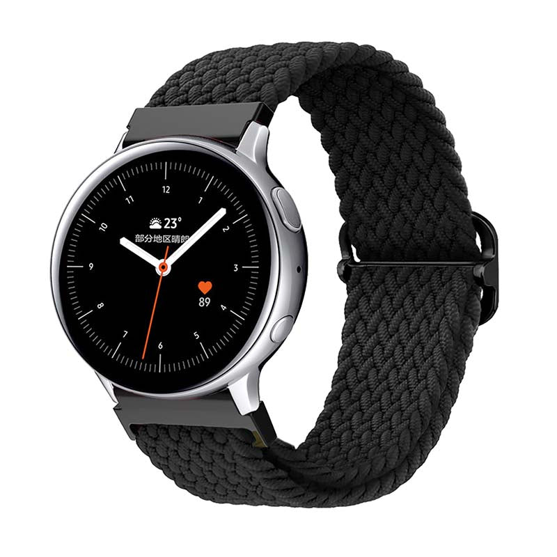 Body Glove Weave Watch Strap Samsung Galaxy Watch 6 / 5 / 4 (44/45) - Black - Black
