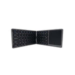 Body Glove Wireless Folding Hinge Keyboard With Touchpad - Black - Black