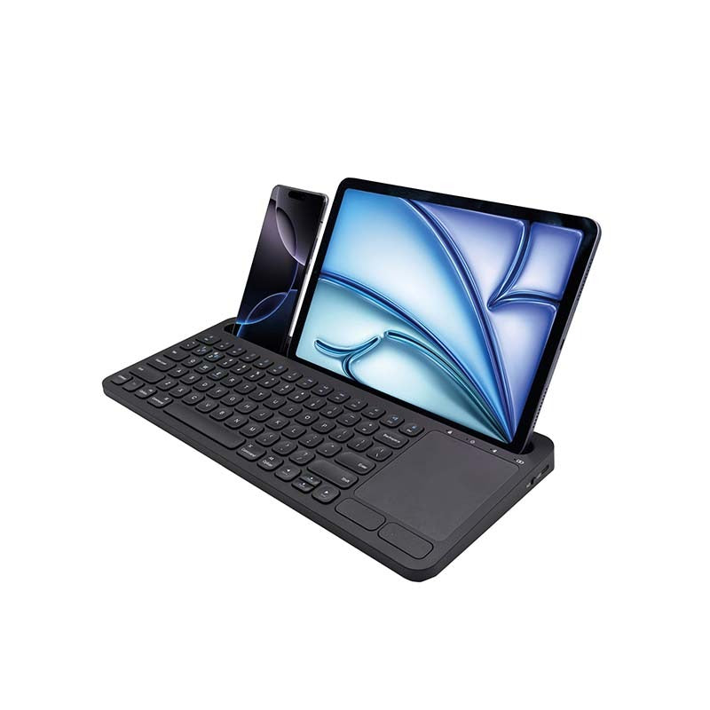 Body Glove Wireless Keyboard With Stand - Black - Black