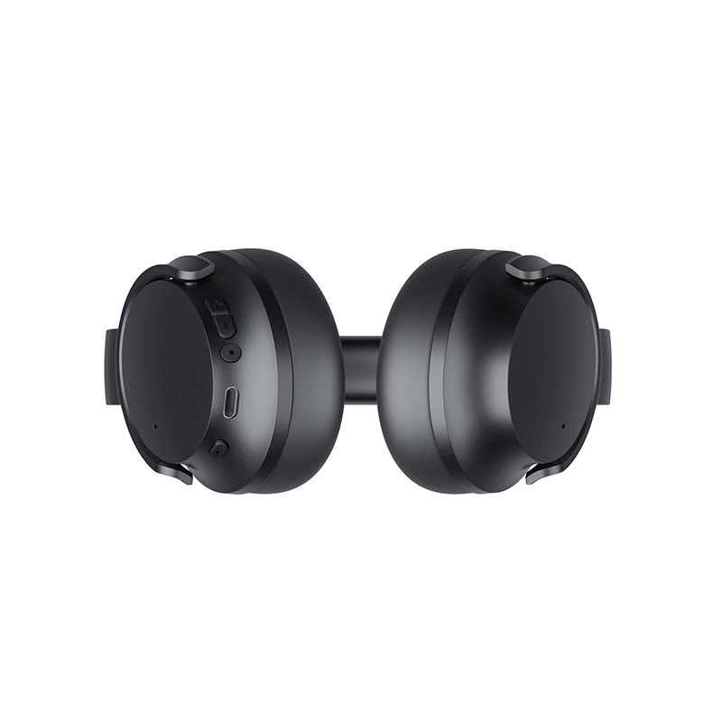 Burtone Bliss ANC Bluetooth Wireless Headset - Black - Black