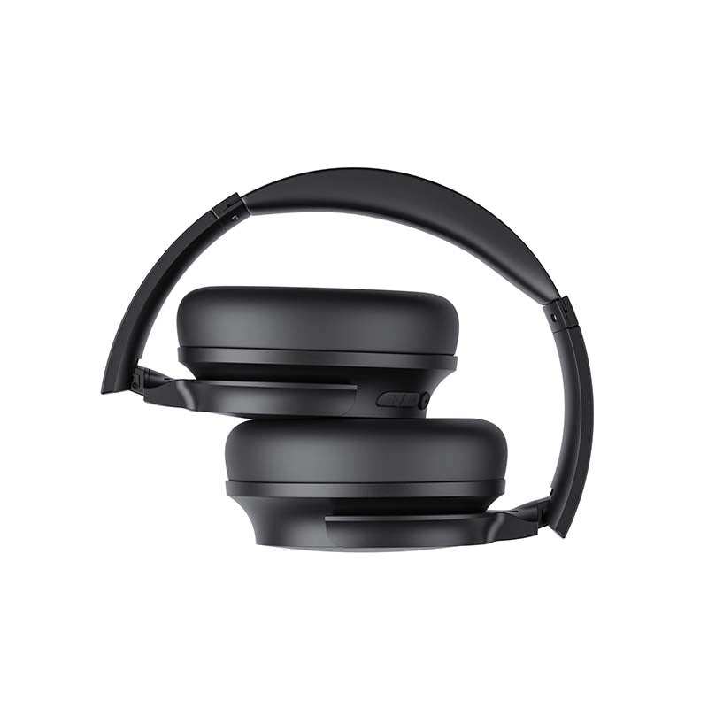 Burtone Bliss ANC Bluetooth Wireless Headset - Black - Black