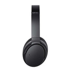 Burtone Bliss ANC Bluetooth Wireless Headset - Black - Black