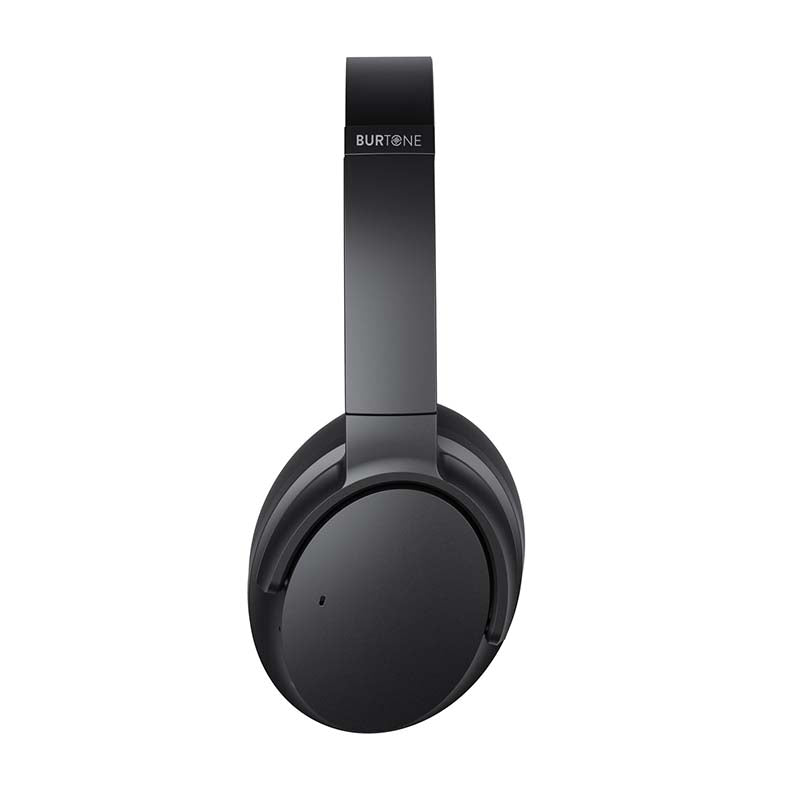 Burtone Bliss ANC Bluetooth Wireless Headset - Black - Black