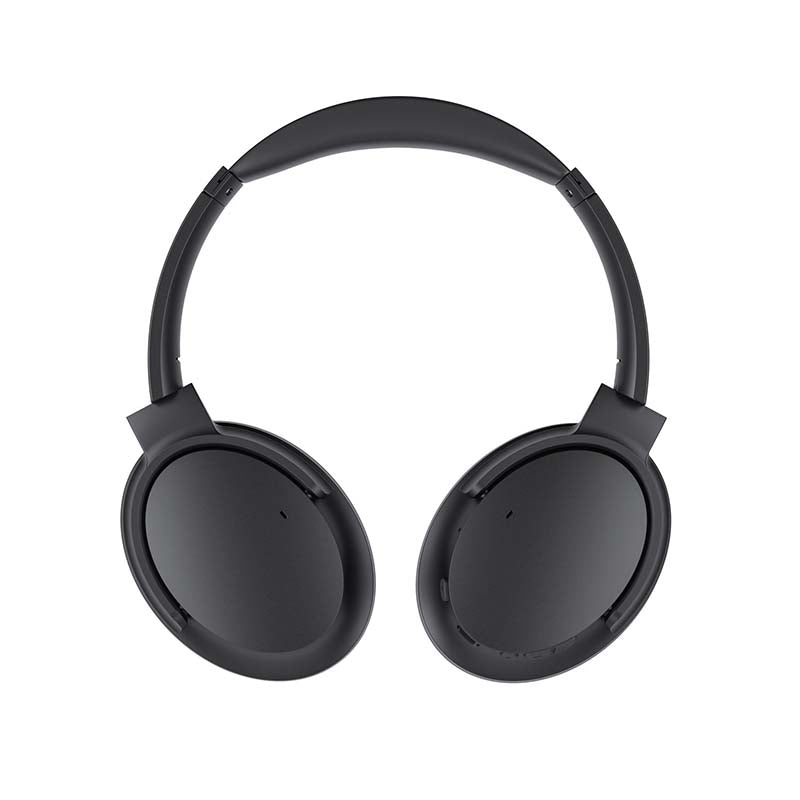 Burtone Bliss ANC Bluetooth Wireless Headset - Black - Black
