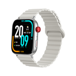 COLMI C8 Max Smart Watch Best Chip Outdoor Waterproof Magnetic Bands - Silver
