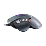 Canyon Apstar Wired High-End Gaming Mouse With RGB Lights - Grey - Grey