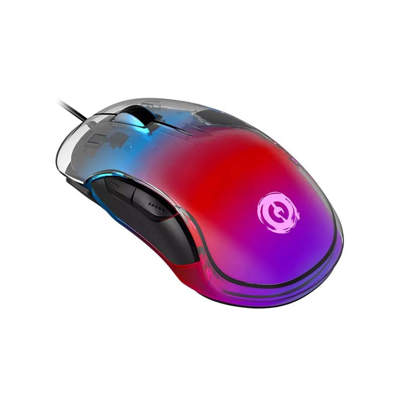 Canyon Braver GM-728 LED Crystal Wired Mouse - Black - Black