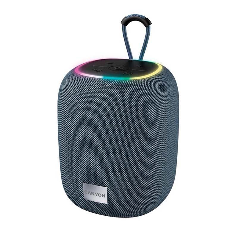 Canyon BSP-8 LED 10W Bluetooth Speaker - Grey - Grey