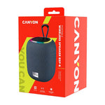 Canyon BSP-8 LED 10W Bluetooth Speaker - Grey - Grey