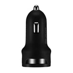 Canyon C-04 2.4A/2USB-A Car Charger - Black - Black