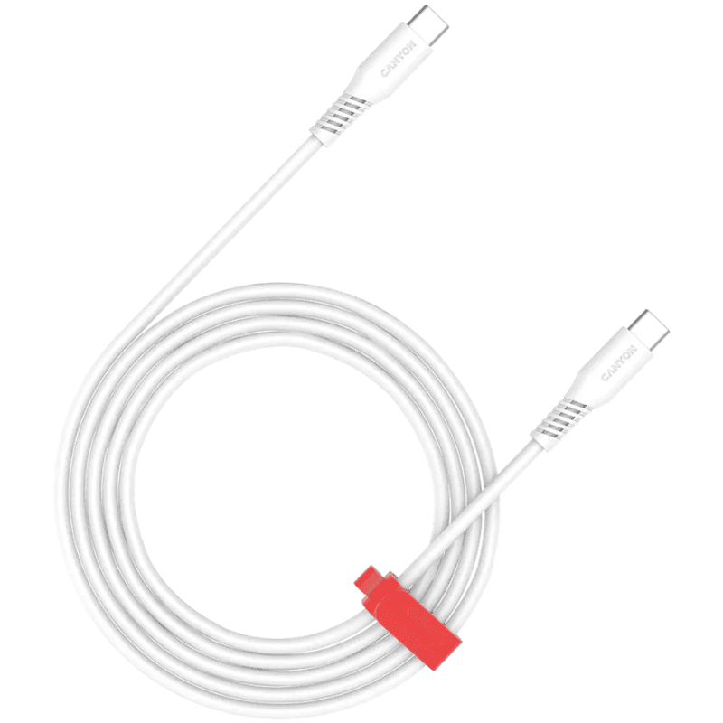 Canyon Cable CC60SC Type-C to Type-C 60W 2m - White - White