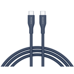 Canyon Cable CC60SC10 Type-C to Type-C 60W 1m Silicon - Dark blue - Blue