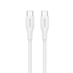 Canyon Cable CC60SC10 Type-C to Type-C 60W 1m Silicon - White - White