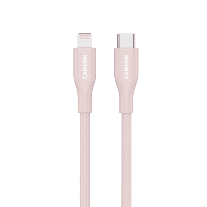 Canyon Cable CLNM60 C-L 60W MFI 1m Silicon - Pink - Pink