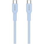 Canyon Cable On Wire 60CL C-C 60W Color Braided 1m - Light Blue - Light Blue - Cables USB