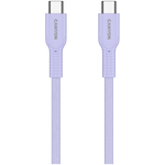 Canyon Cable On Wire 60CL C-C 60W Color Braided 1m - Purple - Purple - Cables USB