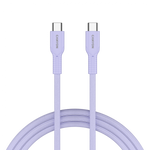 Canyon Cable On Wire 60CL C-C 60W Color Braided 1m - Purple - Purple - Cables USB