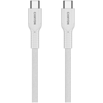Canyon Cable On Wire 60CL C-C 60W Color Braided 1m - White - White - Cables USB