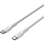 Canyon Cable On Wire 60CL C-C 60W Color Braided 1m - White - White - Cables USB