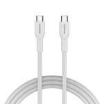 Canyon Cable On Wire 60CL C-C 60W Color Braided 1m - White - White - Cables USB
