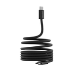 Canyon Cable OnWire 60MG Type-C to Type-C 60W Magnet Braided 1m - Black - Black
