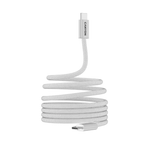 Canyon Cable OnWire 60MG Type-C to Type-C 60W Magnet Braided 1m - White - White