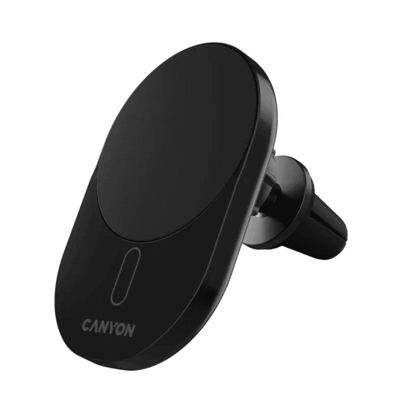 Canyon Car Charger OnGrip 105 15W Qi2 Wireless - Black - Black